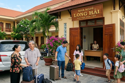 Nhà nghỉ Long Hải cho nhóm gia đình nên chốt số người trước như thế nào?