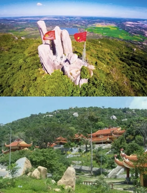 Ngoài ra gần nhà nghỉ còn có Núi Minh Đạm cho mọi người có thẻ đến đây để trải nghiệm leo núi 